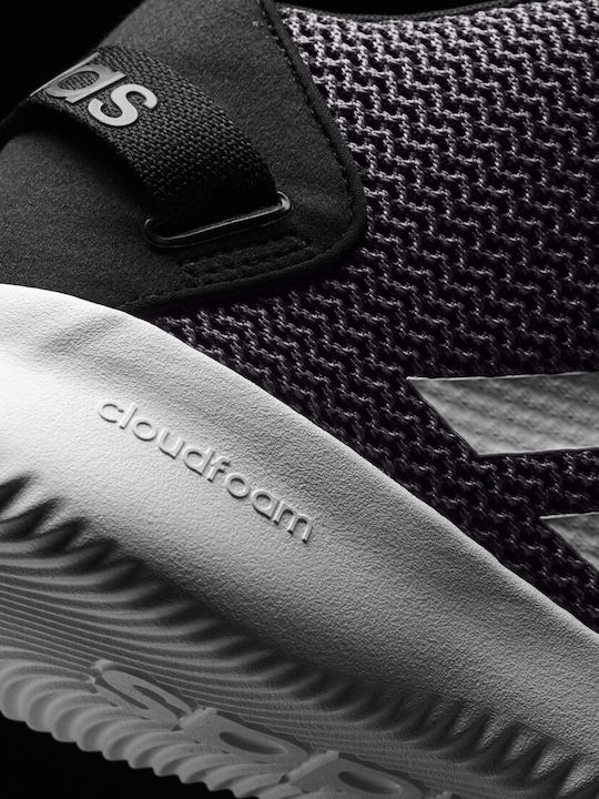 Cloudfoam Refresh Mid Ψηλά Μπασκετικά Παπούτσια Μαύρα