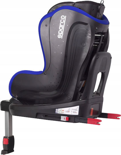 Sparco Baby Car Seat with Isofix Black / Blue 0-18 kg