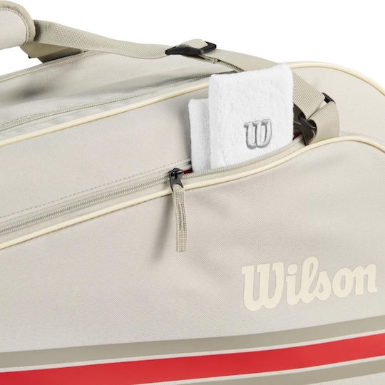 Wilson Team Чанта за Рамо / Ръчна Тенис 6 ракети Сив