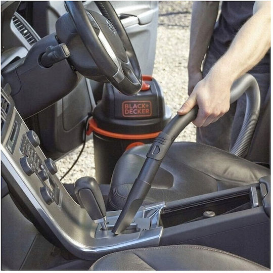 Black & Decker Σκούπα Υγρών / Στερεών 1200W με Πλαστικό Κάδο 20lt