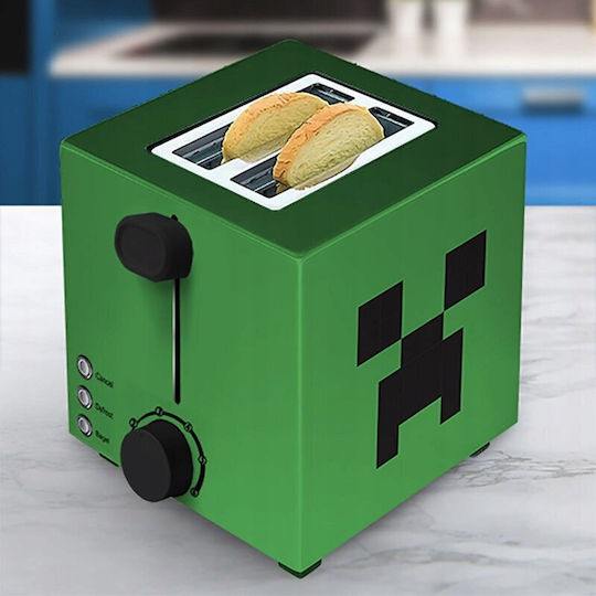 Ukonic Minecraft Φρυγανιέρα 2 Θέσεων Πράσινη