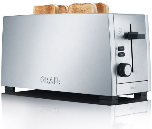 Graef Тостер Двуместна 1380W Сив