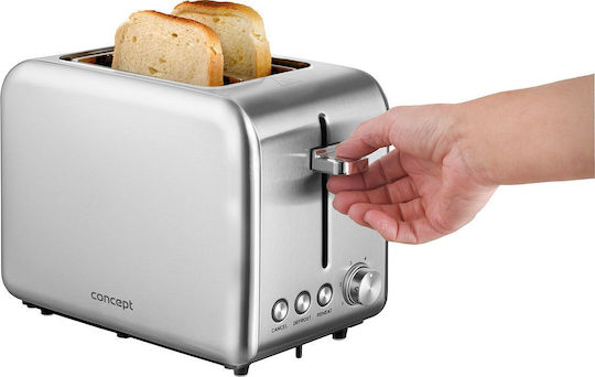Concept Φρυγανιέρα 2 Θέσεων 950W Inox