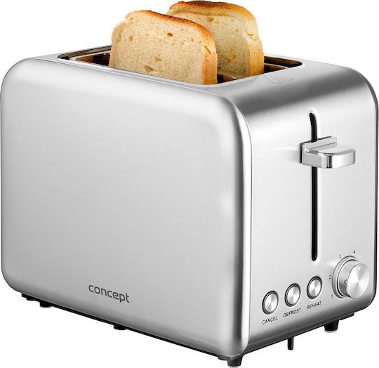 Concept Φρυγανιέρα 2 Θέσεων 950W Inox