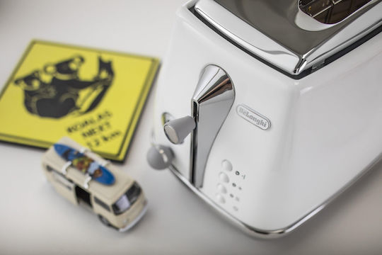 De'Longhi Icona Capitals Тостер Двуместна 900W Сив