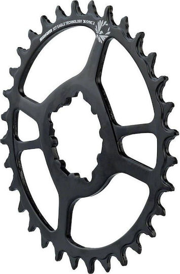 Sram Eagle X-sync2 Chainring 32t Direct Mount 6mm Offset Steel 12 Speed Black
