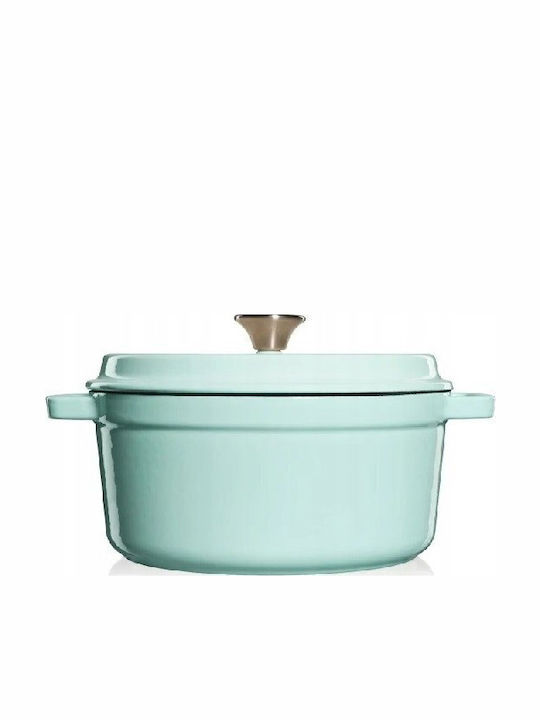 Deep Cast Iron Pot 3.5L
