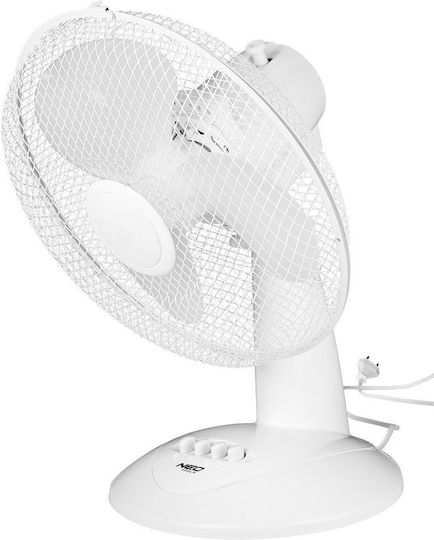Neo Tools Επιτραπέζιος Ανεμιστήρας 45W Διαμέτρου 40cm Λευκός