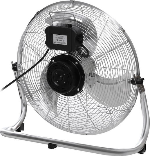 HanksAir Bodenventilator 80W Lüfterdurchmesser 40cm Graues
