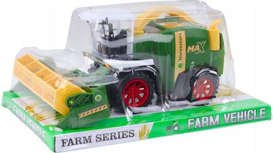 Farmers' Agricultural Grain Combine Harvester Green Header