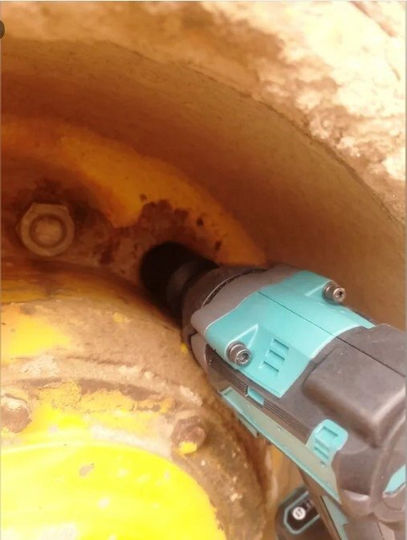 Rockforce Καρυδάκια Αέρος με Καρέ Υποδοχής 1/2" Σετ 3τμχ