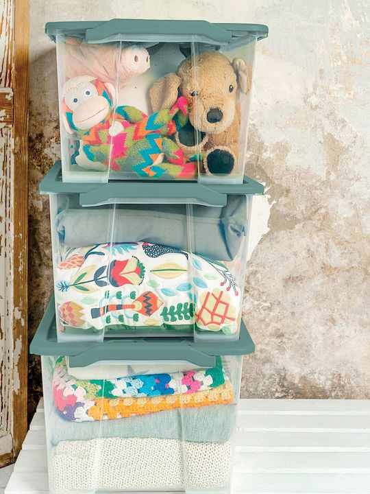 Rotho Babydesign Kunststoff Aufbewahrungsbox mit Deckel 44Es 1Stück