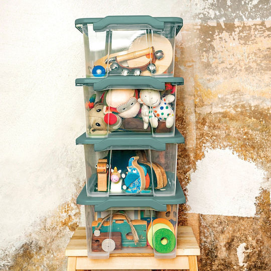 Rotho Babydesign Πλαστικό Κουτί Αποθήκευσης με Καπάκι 15lt