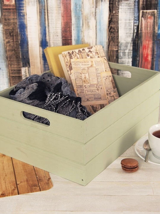 Orion Дърво Кутия за съхранение 36x26x15см 1бр
