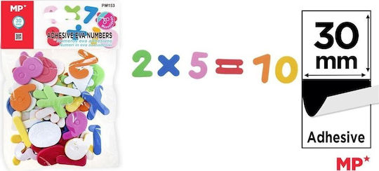 Teka Foam Stickers Eva Large Numbers