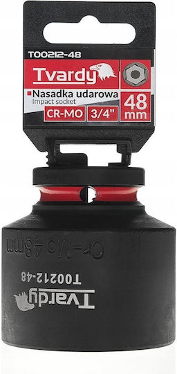 Tvardy Pneumatic Socket with Frame Host 3/4" Diameter 3/4" / 48
