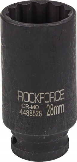 Rockforce Καρυδάκι Αέρος με Καρέ Υποδοχής 1/2" Διάμετρος 1/2" / 28