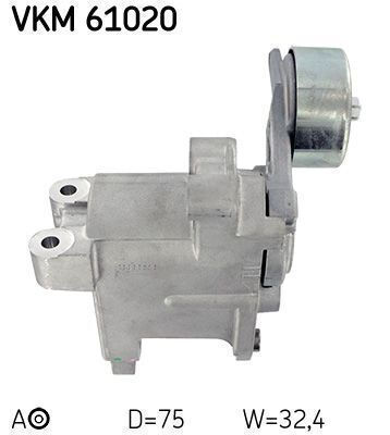 Schwungradriemen Timing Gürtel Skf Vkm 61020