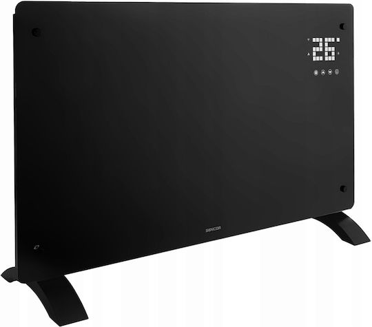 Sencor Convectoare pardoseală 2000W cu Termostat Electronic 78x51.5cm Negru