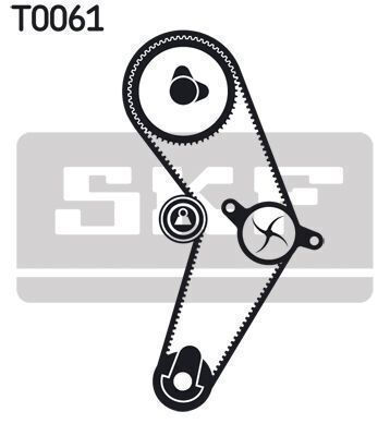 Skf Vkmc 06415 Water Pump Timing Belt Set