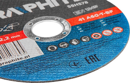 Graphite Schneidscheibe Metall 125mm 10Stück