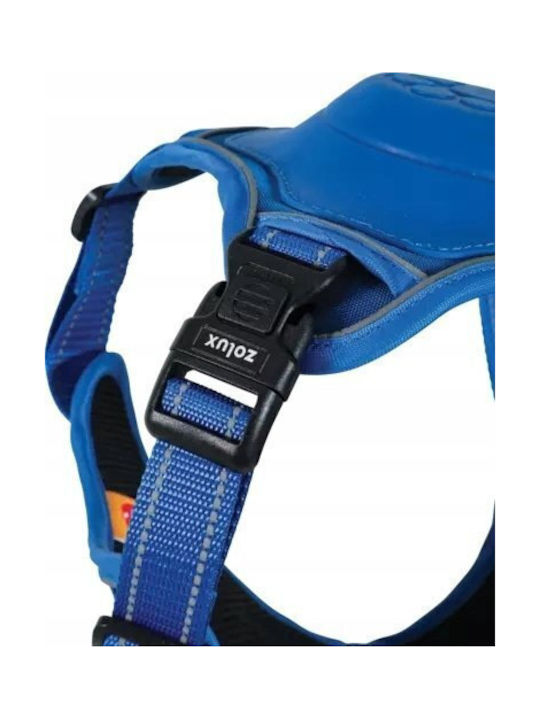 Zolux Easyride Xs Blue Harness Automatic Leash