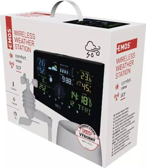 Emos EMS451 Wireless Digital Weather Station Tabletop Black