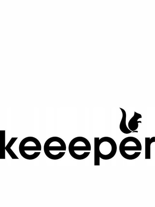 Keeeper Καλάθι Αποθήκευσης Γκρι