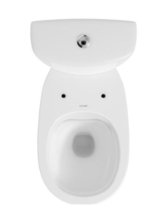 Cersanit Arteco Toaletă de podea cu sistem de descărcare Albă