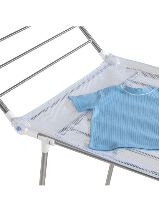 Wenko Folding Floor Clothes Drying Rack Made of Stainless Steel with Hanging Length 13m