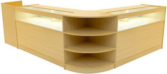 Sagittarius Led Shop Counter Set Lm60 Tb60 & 2 X B1500 Maple