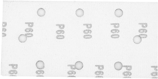 Graphite Sandpaper K60 with Holes 93x185mm Set 5pcs