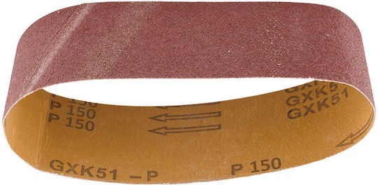 Graphite Tαινία Λείανσης Κ150 / K150 75x457mm Σετ 3τμχ