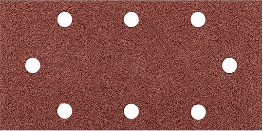 Graphite Sandpaper K40 with Holes 93x185mm Set 5pcs