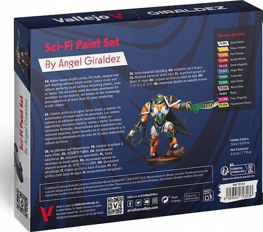 Acrylicos Vallejo Game Комплект Бои за Моделизъм 18мл 12бр