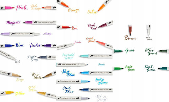 Pentel Brush Sign Pen Twin Sesw30