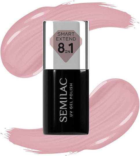 Semilac Glossy Nail Polish Nude Pink No 802 7ml
