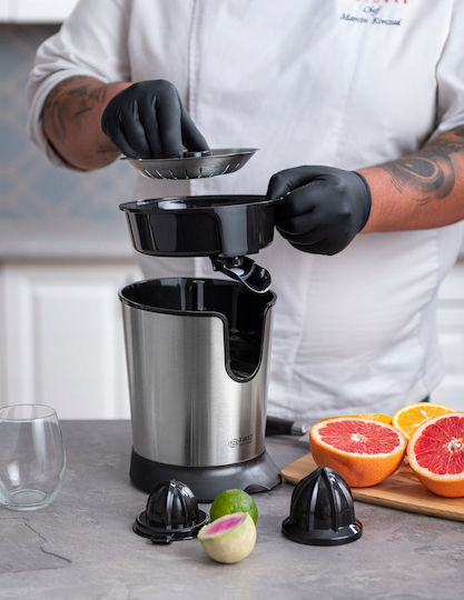 First Austria Electric Juicer 160W Inox Gray
