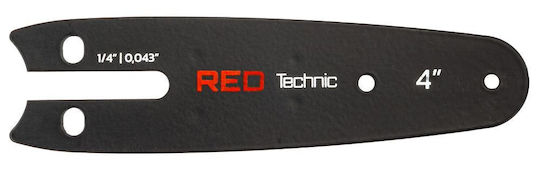 4" Guide Bar Chain Electric Chainsaw Red Technic Rtpr0161