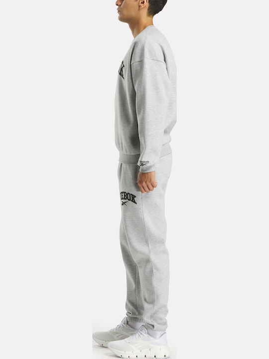 Nellie Jogger Παντελόνι Φόρμας με Λάστιχο Light Grey Marl