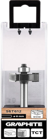 Wood Router Bit Bearing Decorative Carbide 32 X 10 Mm 8 Mm Shank