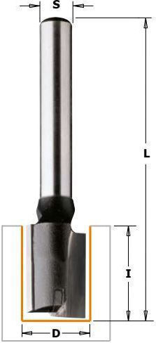 Router Cmt Direct Lamă Diametru 14 X 90mm Tijă 8mm 174.141.11
