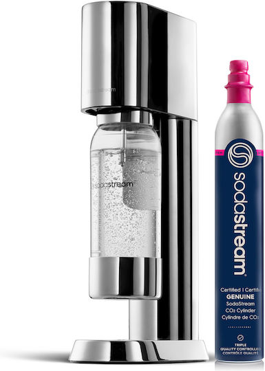 Sodastream Enso Παρασκευαστής Σόδας Ασημί