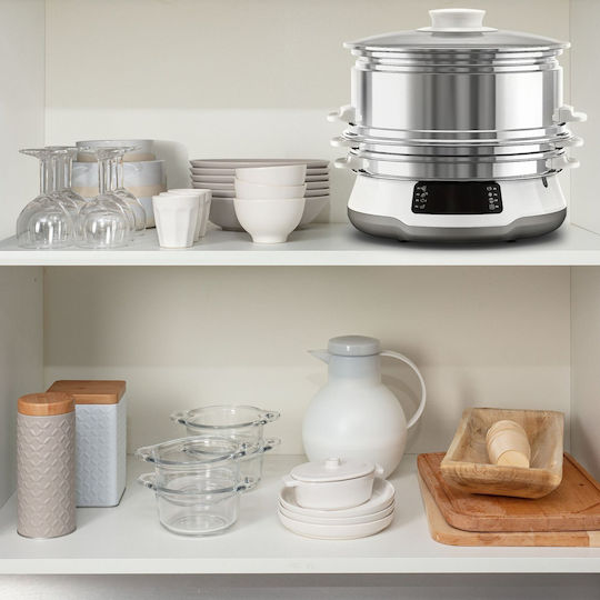 Tefal Convenient Series Deluxe Food Steamer with 3 Steaming Decks 9lt