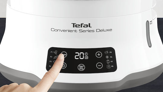 Tefal Convenient Series Deluxe Food Steamer with 3 Steaming Decks 9lt
