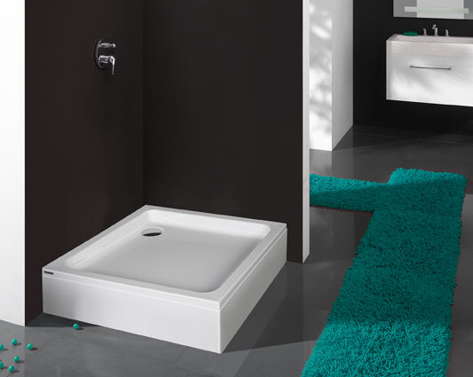 Sanplast Free Line Shower Tray Square Τετράγωνη Ακρυλική Ντουζιέρα 90x90cm Λευκή
