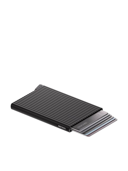 Portofel bărbătesc Carduri cu RFID Negru