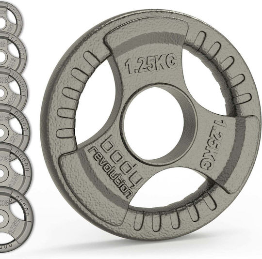 Set Discuri De Tip Olimpic 2 x 2.5kg Φ50mm cu Mânere