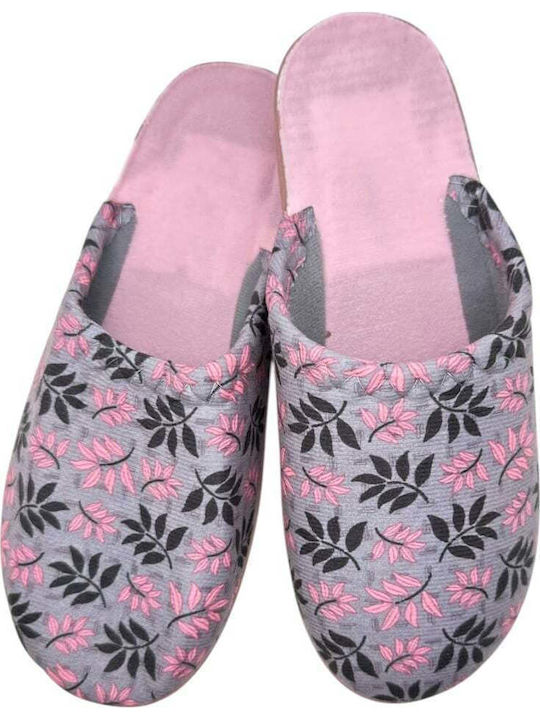 Papuci de Damă de Iarnă Gri