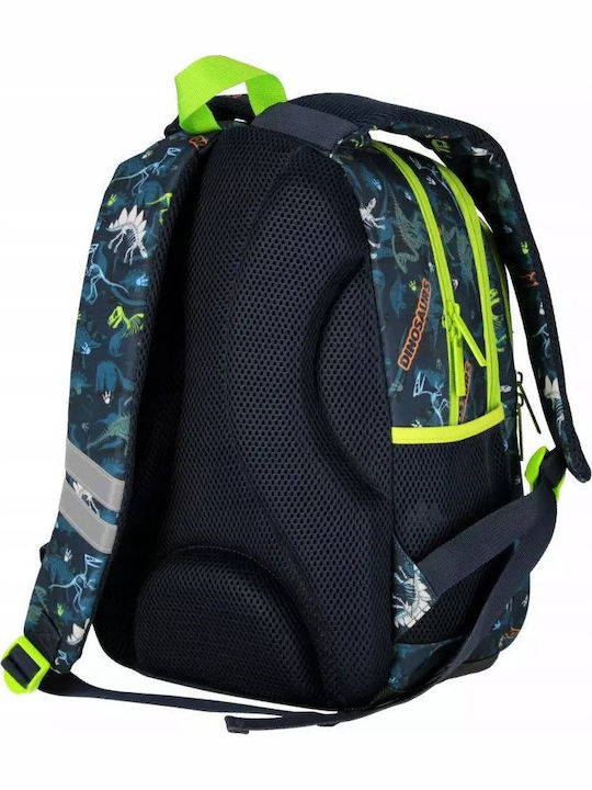 School Backpack Dino Glow In Dark Stk-15 Pb1/12